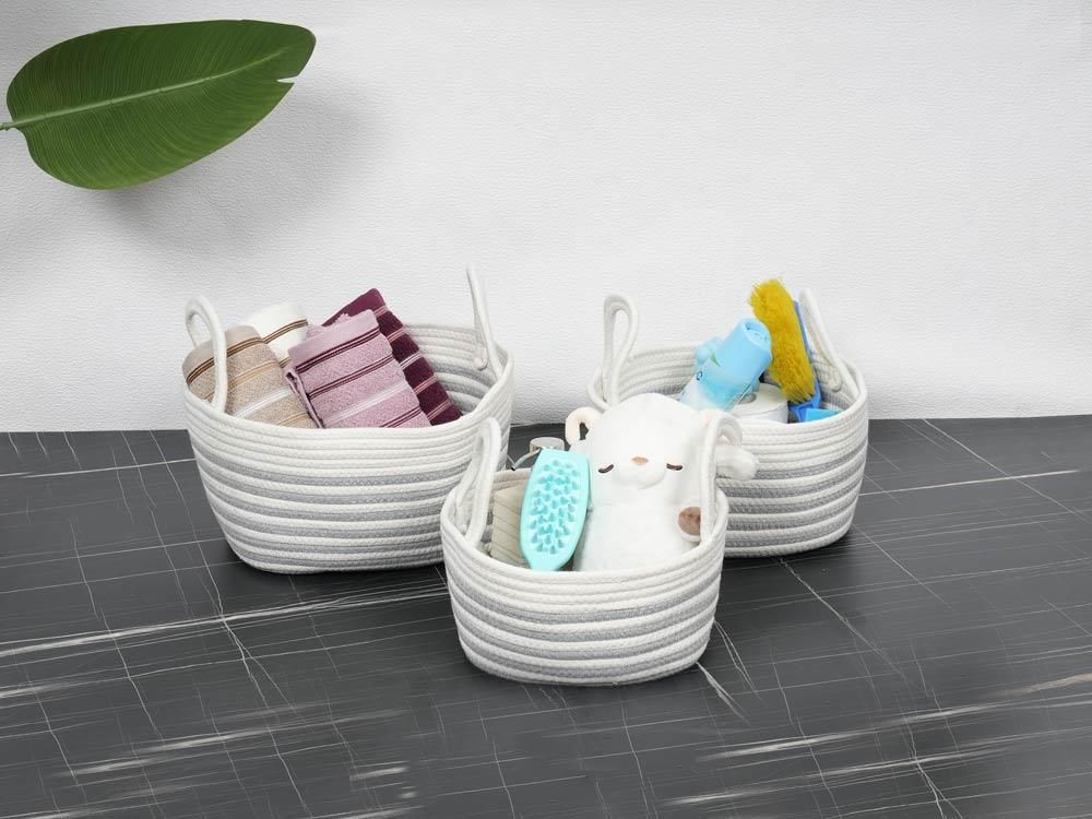 طقم سلات قطن - Solace