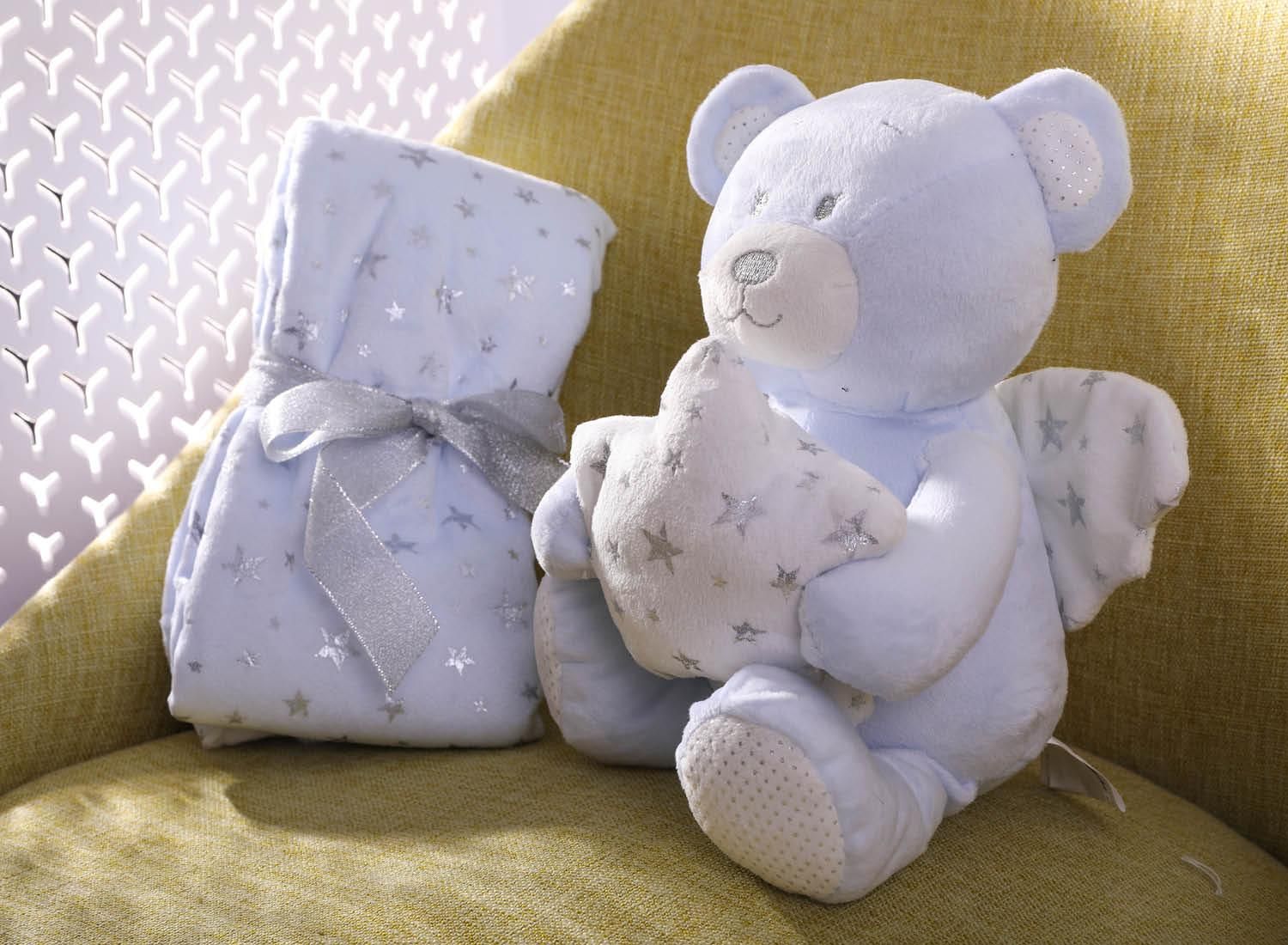 حرام طفل ولعبة - Angle Bear Blue