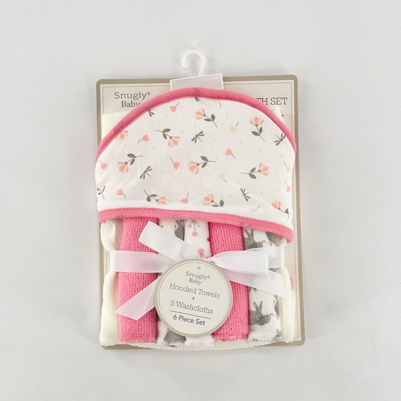 طقم منشفة وبشاكير عدد 6 حديث الولادة