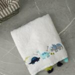 منشفة قطن -ديناصور