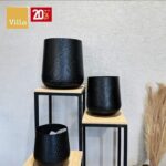 طقم مزهريات انتيك أسود