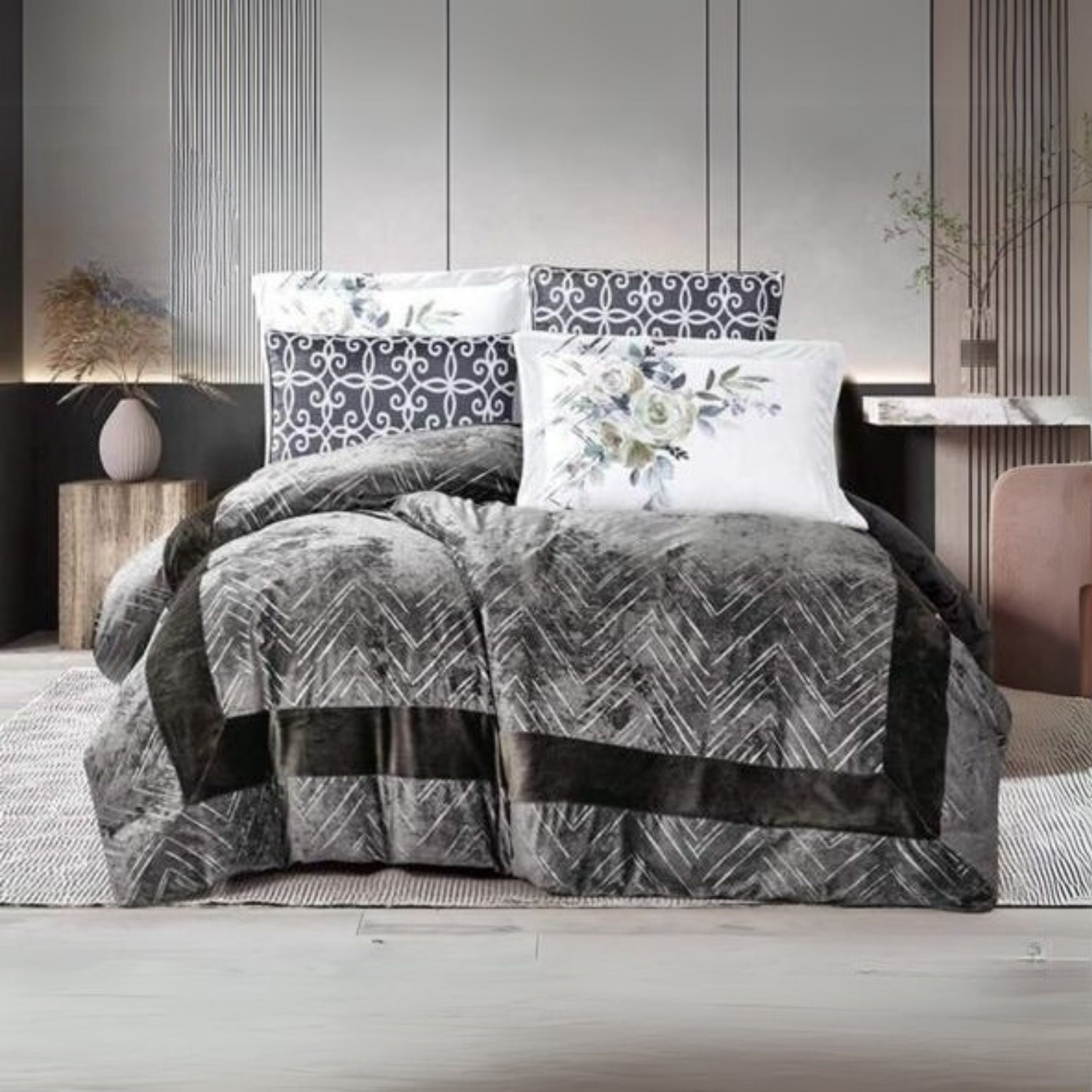 طقم اللحاف كينج - Tulip