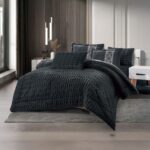 طقم اللحاف فرو كينج - lian