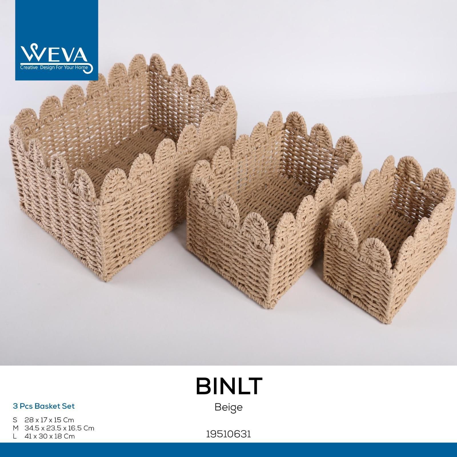 طقم سلات 3 قطع - Binlt