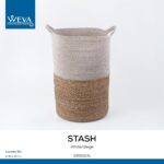 سلة غسيل قطن مع يد - Stash