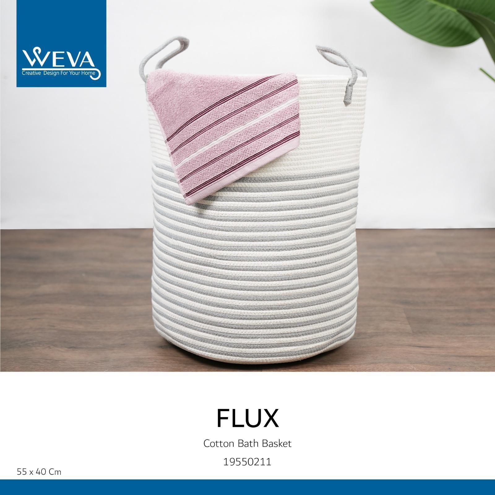 سلة غسيل قطن مع يد - Flux