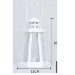 فانوس شمعة معدني