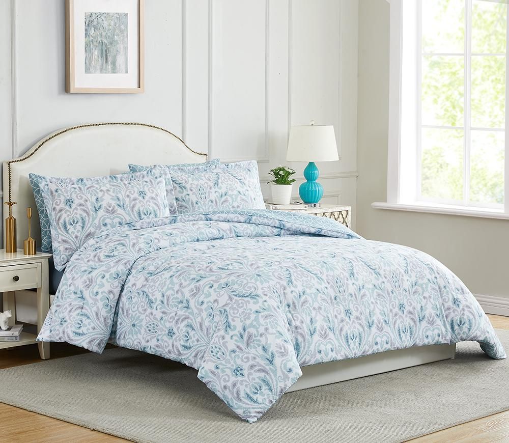 طقم اللحاف مجوز أخضر - Stratford