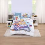 طقم اللحاف مفرد ونص 5 قطع