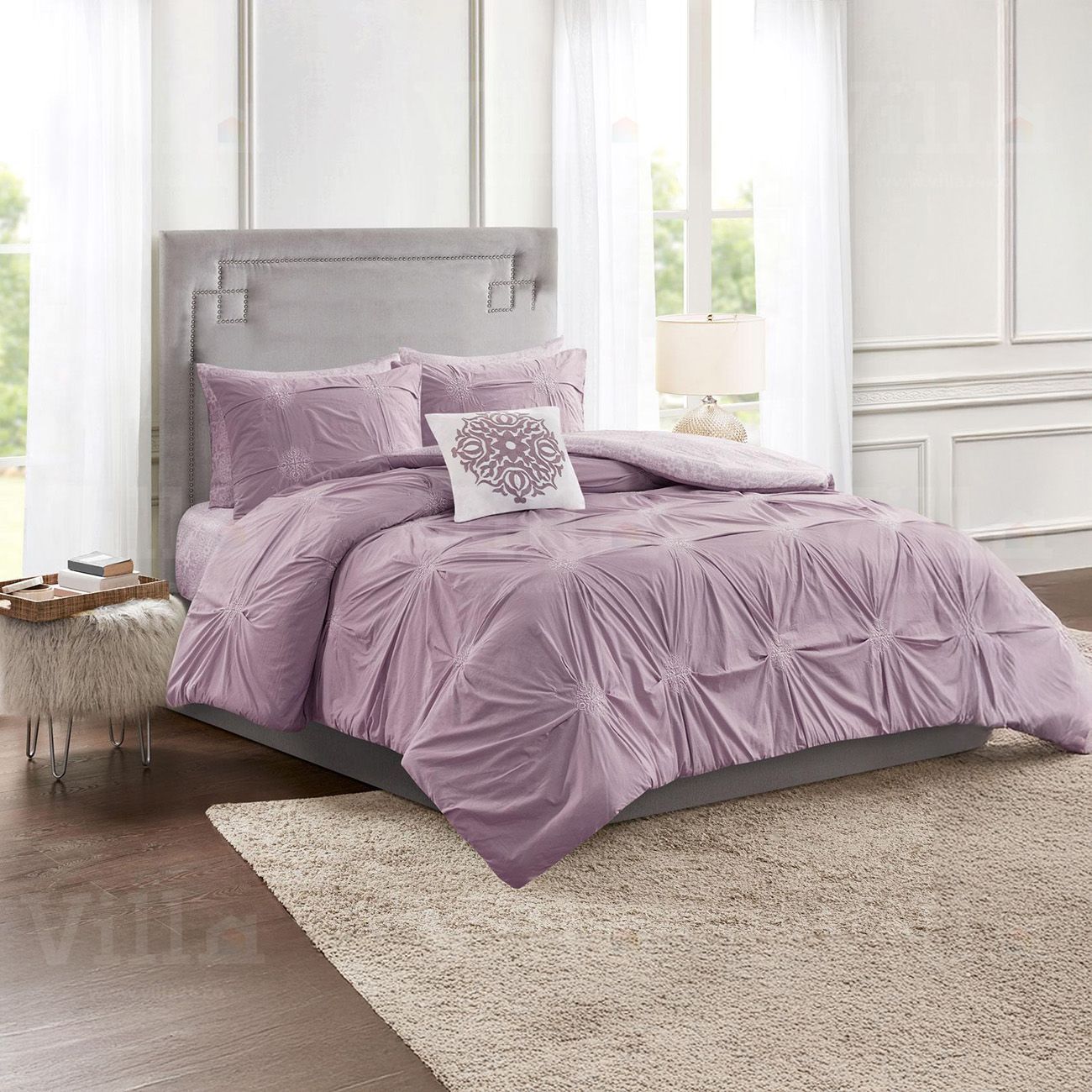 طقم لحاف 7 قطع كينج - Malia