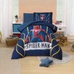 طقم لحاف مفرد سبايدر مان 4 قطع