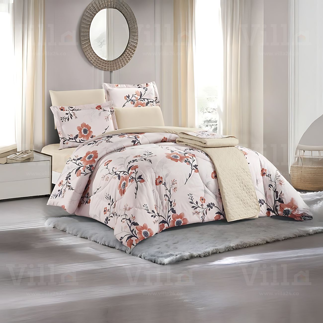 طقم لحاف كينج 7 قطع - Rosal 3