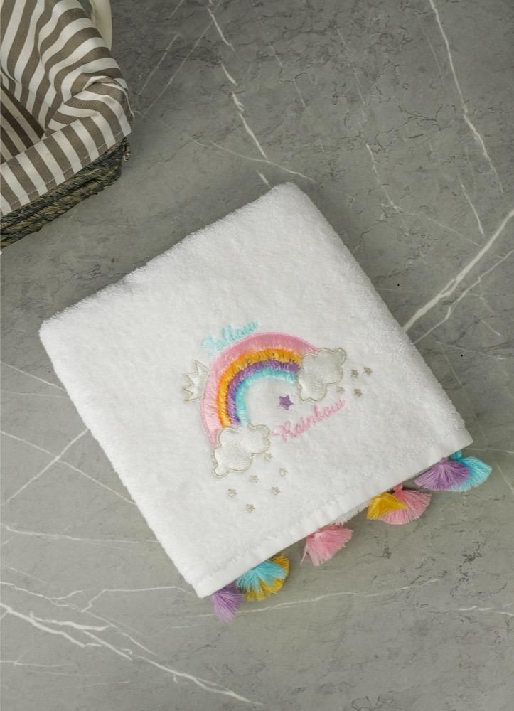 بشكير اطفال قطن رينبو