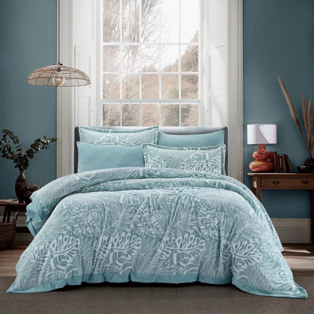 طقم اللحاف كينج - Lemnos Teal