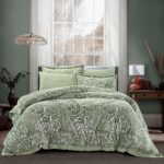 طقم اللحاف كينج أخضر - Lemnos