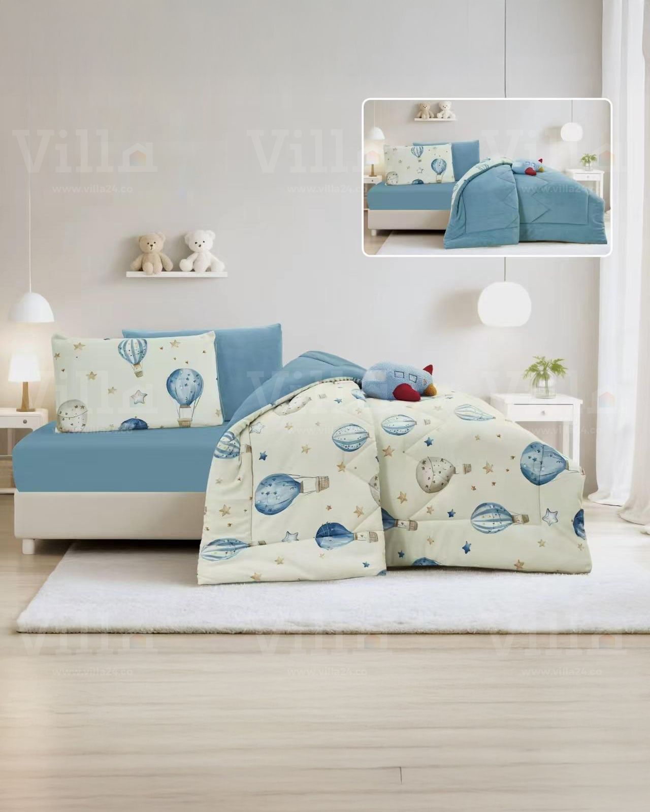 طقم لحاف مفرد 5 قطع اطفال OLIVER