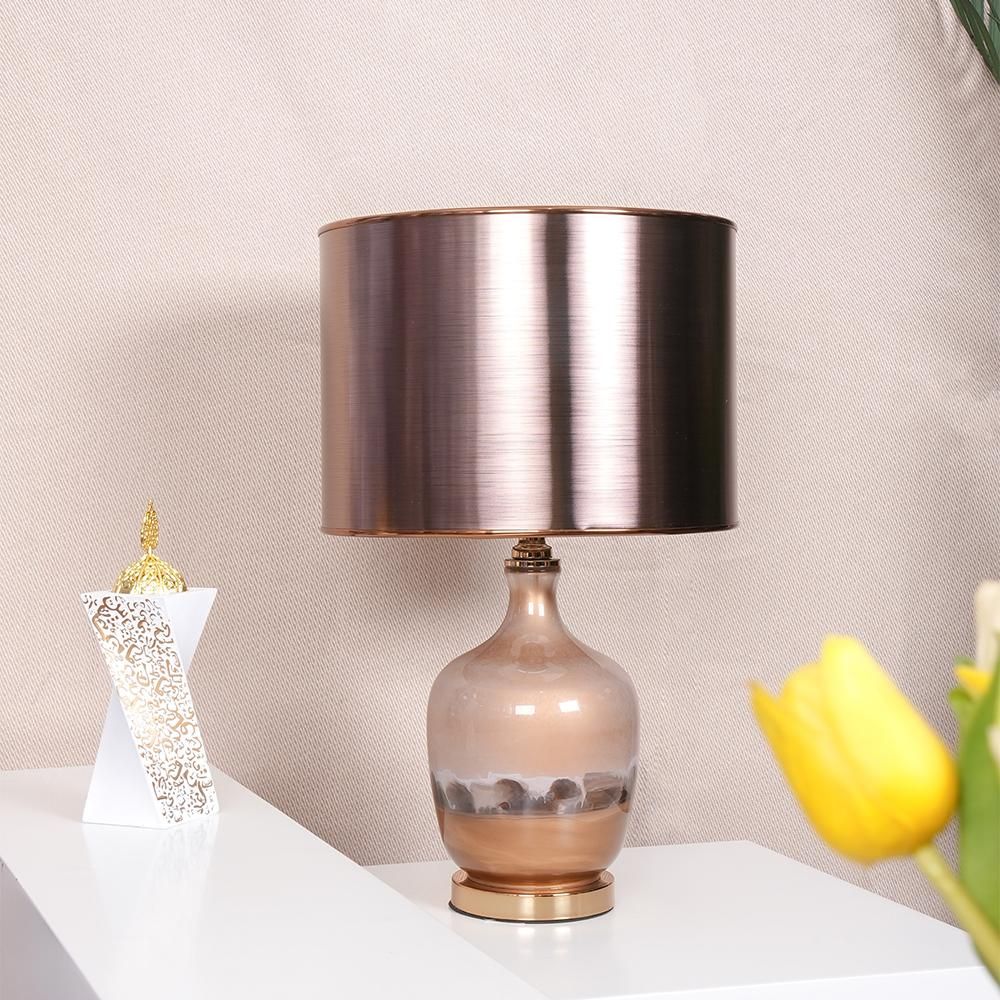 مصباح طاولة زجاج - Megal