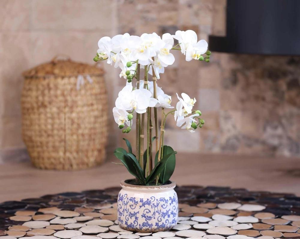 مزهرية ورد أبيض - Fusion