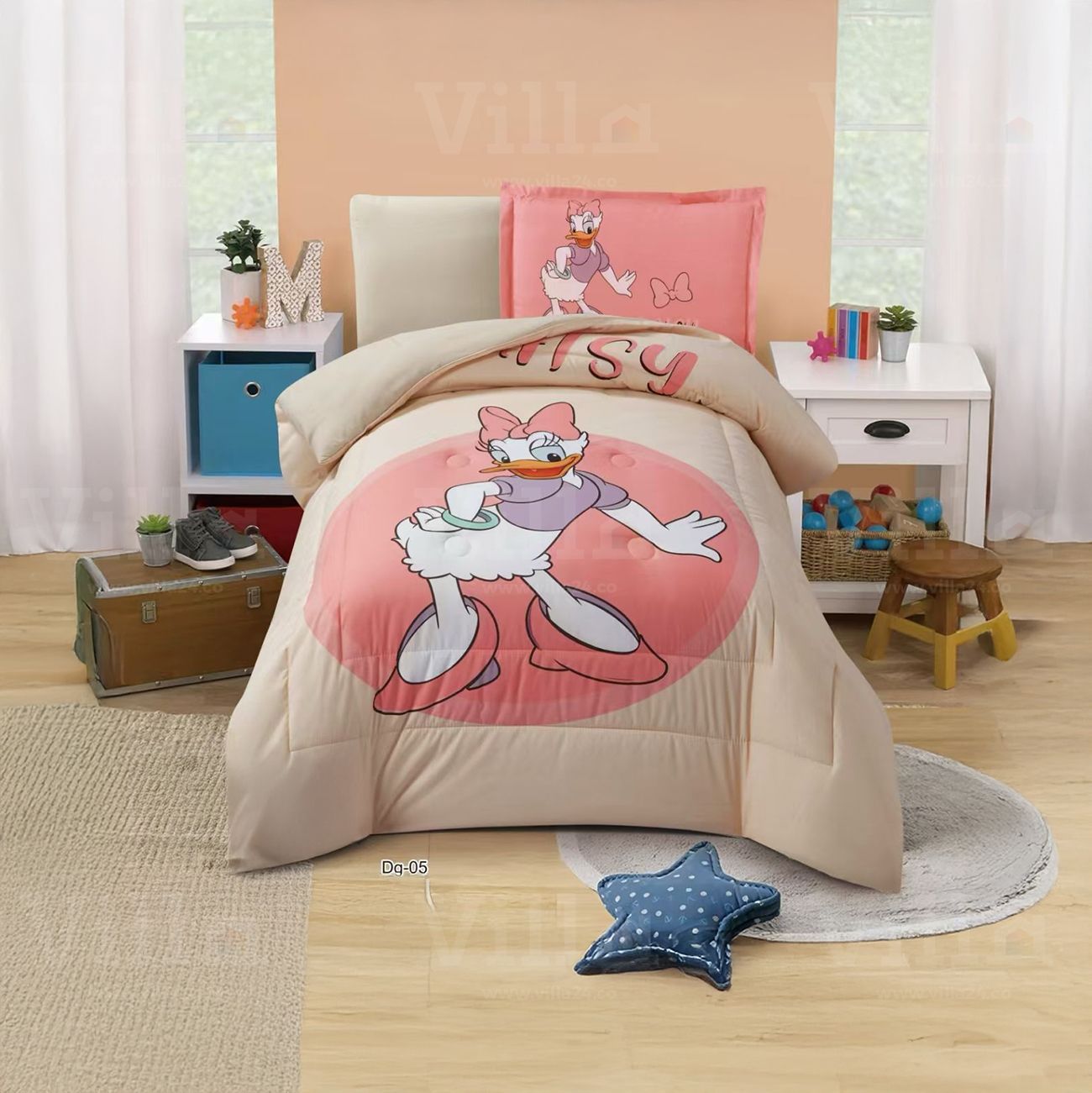 طقم لحاف 4 قطع البطة